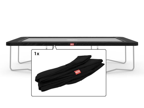 BERG Ersatzteil Schutzrand 330 cm rechteckig schwarz - Ultim Favorit Regular Federabdeckung für Trampolin