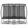 BERG Trampolin Regular 410 cm Ultim Champion ECO rechteckig Grün + Sicherheitsnetz DLX XL