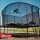 BERG Trampolin rechteckig Trampolin Regular 5 x 5 m Ultim Pro Bouncer rechteckig + Sicherheitsnetz XL