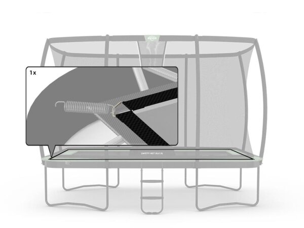 BERG Trampolin Ersatzteil Ultim Champion ECO - Schutzrand Band 410