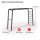 BERG PlayBase L Black Klettergerüst Schaukelgestell mit Basketballkorb, Torwand & Kletterwand