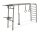 BERG PlayBase L Green Sport Klettergerüst  Heim Fitnessgerät  Green mit Dip-Bar, Klimmzustange, Fitness-Seil & Turnringe