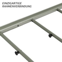 BERG PlayBase L Green Relax Klettergerüst Schaukelgestell mit Reckstange und Leiter, Relaxschaukel L & Gummischaukel