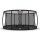 BERG Trampolin Rund 430 cm Champion InGround Grau + Netz Deluxe