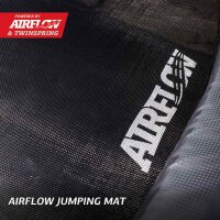 BERG Trampolin rund Elite Regular 430 Grau Levels + Safety Net DLX XL