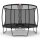 BERG Trampolin rund Elite Regular 430 Grau Levels + Safety Net DLX XL