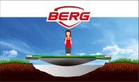 BERG Trampolin Rund 330 cm Elite InGround Grau +...