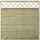 PLUS Bergen Zaun m / Rankgitter - druckimp. - 180 x 180 cm