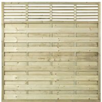 PLUS Newline Zaun - Druckimp. - 180 x 180 cm