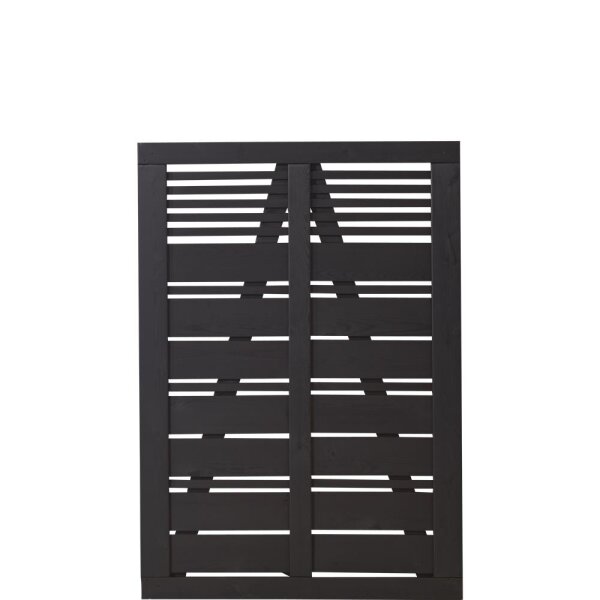 PLUS Silence Einzeltor - Farbgru. schwarz - 100 x 140 cm
