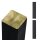 PLUS Cubic Premium-Pfosten 9 x 9 x 369 cm - Schwarz