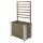 PLUS Cubic Raumteiler mit Spalier -155 cm - Graubraun