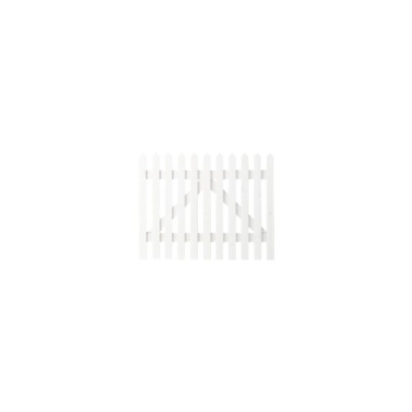 PLUS Skagen Einzeltor - Farbgru. weiß - 100180 cm