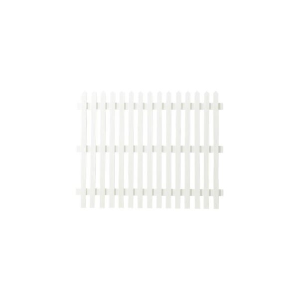 PLUS Skagen Zaun - Farbgru. weiß -150×120 cm