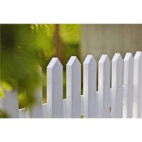 PLUS Skagen Zaun - Farbgru. weiß -150×120 cm