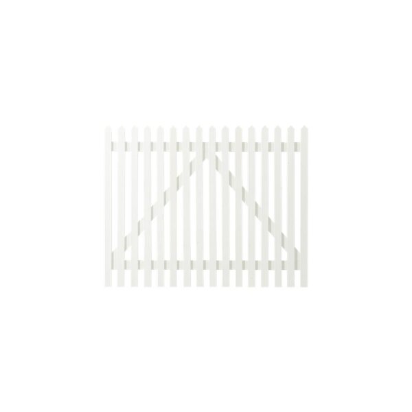 PLUS Skagen Einzeltor - Farbgru. weiß - 150×120 cm