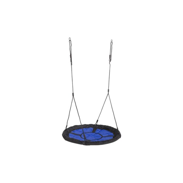 PLUS Nestschaukel Ø 98 cm rund schwarz / blau