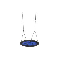 PLUS Nestschaukel Ø 98 cm rund schwarz / blau
