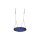 PLUS Nestschaukel Ø 98 cm rund schwarz / blau
