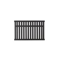 PLUS Country Zaun - Farbgru. schwarz - 150 x 96 cm