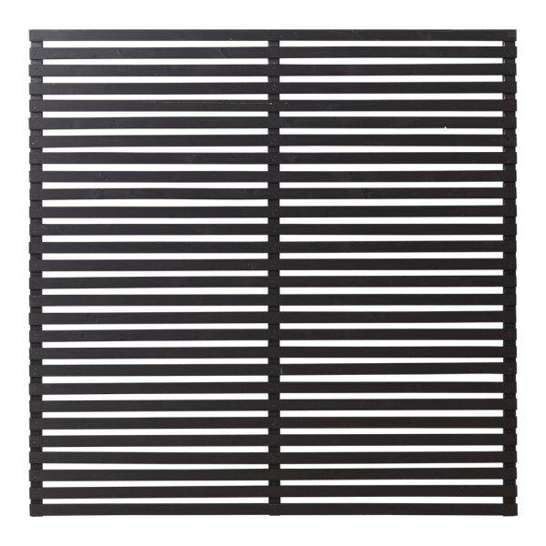 PLUS Tokyo Zaun - Schwarz - 180 x 180cm