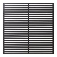 PLUS Tokyo Zaun - Schwarz - 180 x 180cm