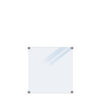 PLUS Matter Glaszaun 90 x 91 cm