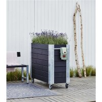 PLUS Cubic Blumenkasten mit Rädern - 50 x 120 x 95...