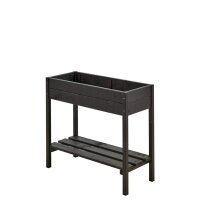 PLUS Pflanzkasten auf Beine - 79 cm - Schwarz