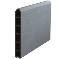 PLUS Futura WPC Tor links - 99 x 145 cm + 16 cm Pfosten
