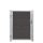PLUS Futura WPC Tor links - 99 x 145 cm + 16 cm Pfosten