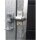 PLUS Futura WPC Tor links - 99 x 91 cm + 16 cm Pfosten