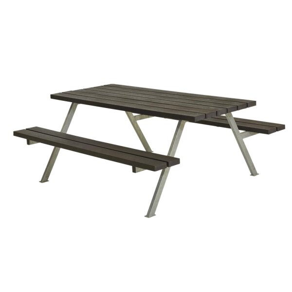 PLUS Alpha Kombimöbel - 177 cm - RePlast - Schwarz