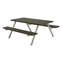 PLUS Alpha Kombimöbel - 177 cm - RePlast - Schwarz
