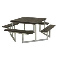PLUS Twist Kombimöbel - 204 cm - RePlast -Schwarz
