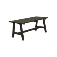 PLUS Country Plankentisch - 177 cm - Schwarz
