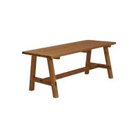 PLUS Country Plankentisch - 177 cm - Farbgrundiert Teak