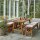 PLUS Country Plankentisch - 177 cm - Farbgrundiert Teak