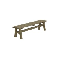 PLUS Country Plankenbank - 177 cm - Graubraun