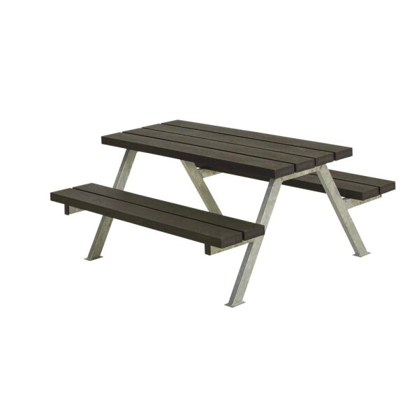 PLUS Alpha Junior Kombimöbel 118 cm - RePlast - Schwarz