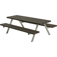 PLUS Alpha Junior Kombimöbel 177 cm - RePlast - Schwarz