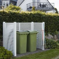 PLUS Tokyo Mülltonnenverkleidung - weiß -...