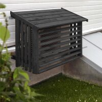 PLUS Wärmepumpen Verkleidung - Schwarz