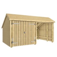 PLUS Multi Gartenhaus 10,5 m² - 2 Module...
