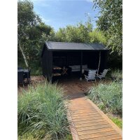 PLUS Multi Gartenhaus - 2 offene Module - 10,5 m²