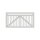 PLUS Linea Breites Tor - 150 x 80 cm