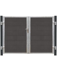 PLUS Futura Doppeltor links - 197×145 cm + 16 cm...