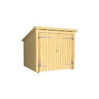 PLUS Nordic Fahrradunterstand 5 m² - 1 Modul...