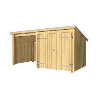 PLUS Nordic Multi Gartenhaus 9,5 m² - 2 Module...
