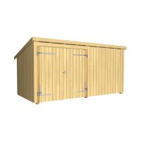 PLUS Nordic Multi Gartenhaus 9,5 m² - 2 Module...